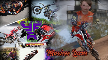 13 Year Old Maxime Lucas -  Power Motocrosser From Belgium