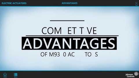Johnson Controls Failsafe and Non-Failsafe Actuator Product Line-Up and Overview