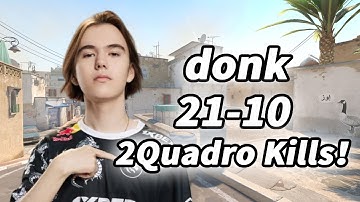 CS2 donk POV Faceit Dust2 (21-10) | 24/08/22 #cs2 #demo