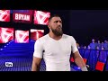 Wwe 2k22  bryan danielson realisric face entrance wgfx theme and reshade  1080p 60fps