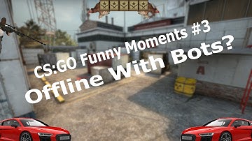 Offline with bots??? CS:GO Funny Moments #3