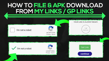How To Download Files & Apks From My Links/GP Links | Open GP Links Tutorial