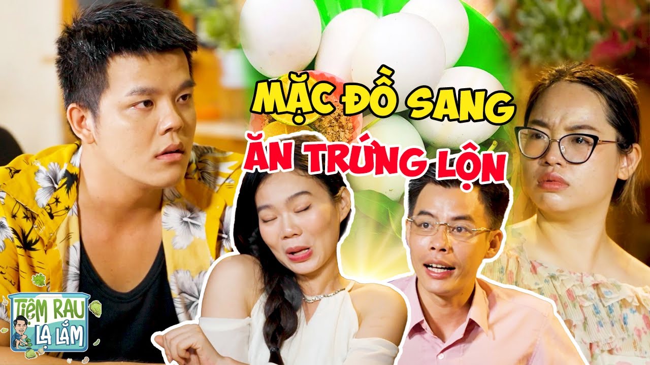 Lên Đồ Thời Trang Đi Ăn HỘT VỊT LỘN, Chủ Tiệm Rau Bị Bạn BO XÌ Vì Nghèo | Tloo Tiệm Rau Lạ Lắm 