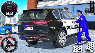 US Police Car Parking School Game - City Rescue Cop Car Driving Sim | Android Gameplay screenshot 4