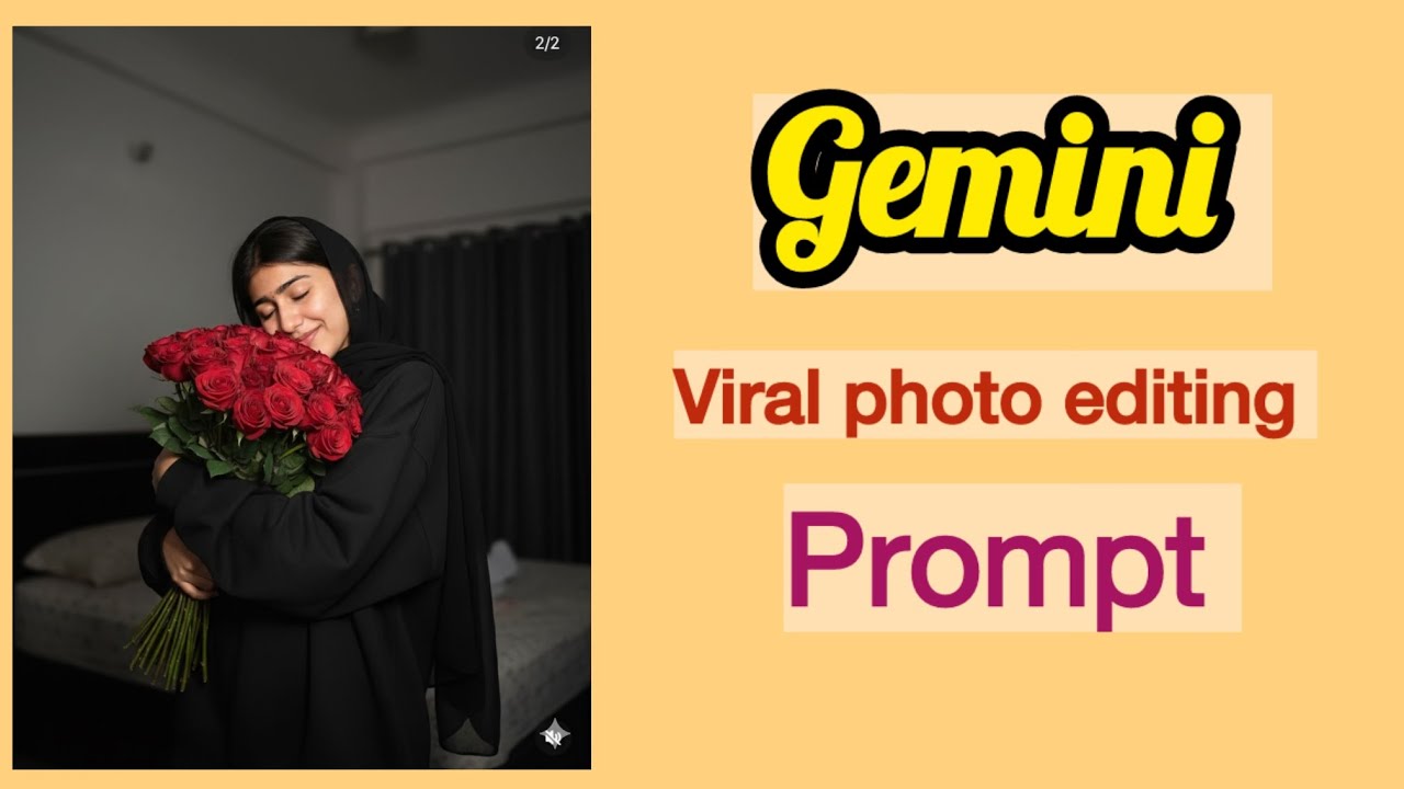 Google Gemini photo editing viral/ Valentine’s Day photo editing google Gemini 