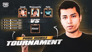 Winning vs Feitz, Wynnsanity, and more in a PUBG MOBILE Tournament