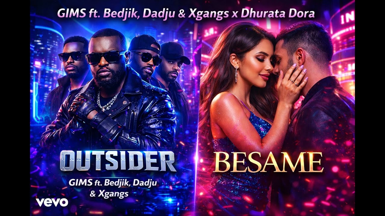 GIMS ft. Bedjik, Dadju & Xgangs x Dhurata Dora – Outsider / Besame (Official Music)