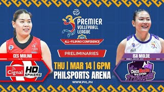 CIGNAL vs. CHOCO MUCHO - Full Match | Preliminaries | 2024 PVL All-Filipino Conference
