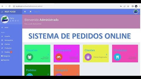 SISTEMA DE PEDIDOS (DELIVERY) PARA RESTAURANTES en PHP Y MYSQL + Código Fuente 2023
