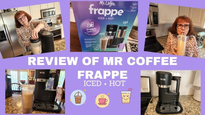 MR. COFFEE Cafe Frappe Maker For Icy Blended Coffee Drinks BVMC