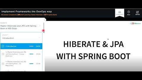 Phase-3 - Section-2.1 - Master Hibernate and JPA with Spring Boot in 100 Steps
