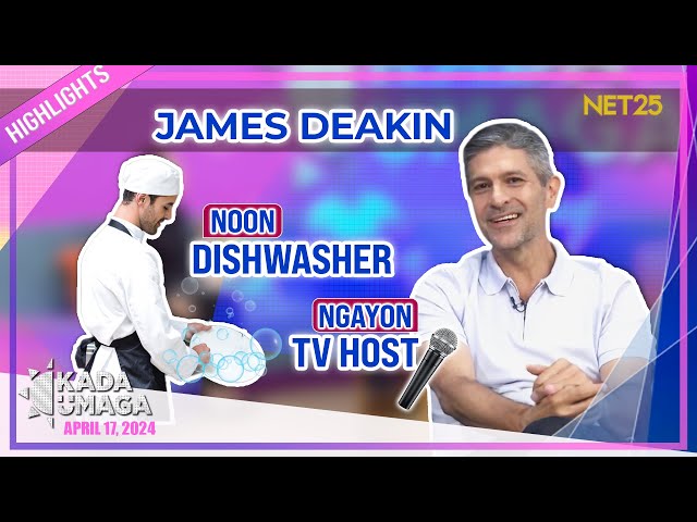 JAMES DEAKIN, NAGSIMULA NGA BA SA PAGIGING DISHWASHER NOON?