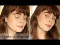 5 MINUTE MAKEUP: Long-wear &amp; *actually* takes 5 min!