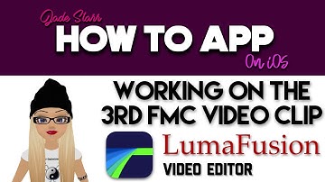 Working on the 3rd FMC Video Clip with LumaFusion on iOS - How To App on iOS! - EP 435 S7