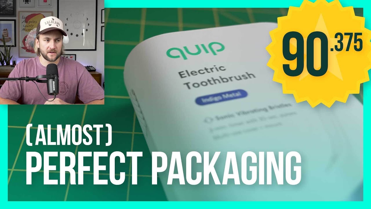 Quip Toothbrush Unboxing and Packaging Review (ALMOST perfect) YouTube