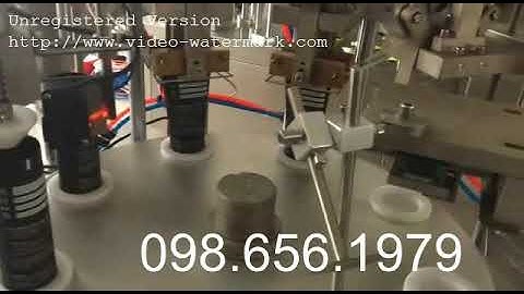 máy chiết và dán tuýp nhự, máy chiết rót kem vào tuýp, máy chiết rót dầu nhớt vào tuýp nhựa