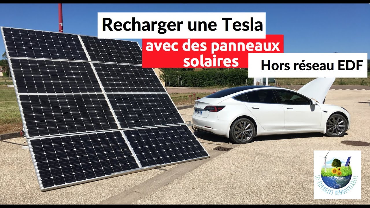 Comment Recharger sa voiture avec des panneaux solaires YouTube Comment Recharger sa voiture avec des panneaux solaires YouTube