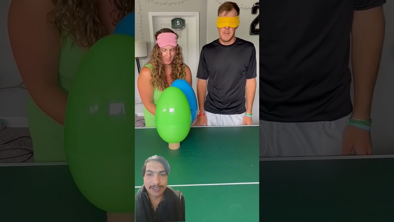 GIANT surprise eggs challenge BLINDFOLDED win prize $100 or coca cola 