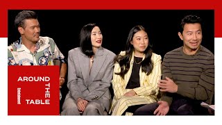 'ShangChi' Cast on Karaoke, Accidental Punches & More! | Around the Table | Entertainment Weekly