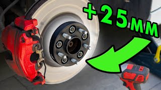 JAKIE DYSTANSE DO FORD FOCUS ST MK3 | NEW 25MM SPACERS | #3