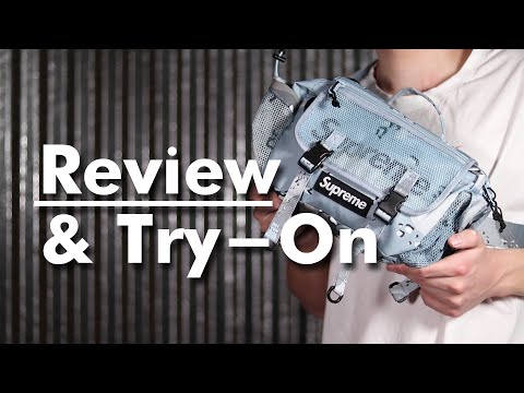 Supreme SS20 Waist Bag Review and Try-On | 
