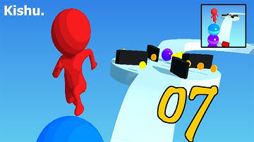 Stack Rider - Gameplay Walkthrough All Levels 😊😊 (Android, iOS)