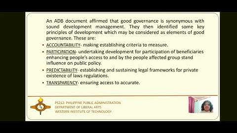 Public Administration as Governance