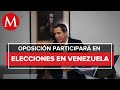 Oposición venezolana participará en las elecciones regionales y locales de noviembre