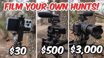 BEST Self Filming Setup for EVERY BUDGET! | Film Your Own Hunts!