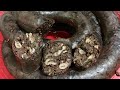 How to make blood sausage(Lao Food)Home Made By Kaysone