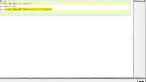 JAVA Programming Tutorial Parameter Input in Java