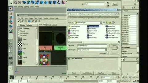 Learning Maya Rendering -- Textures