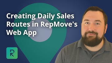 Creating Daily Sales Routes in RepMove