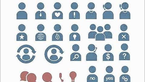 Business People Icons for PowerPoint