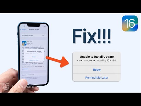 Unable to Install Update iOS 17/16? Here is the Fix