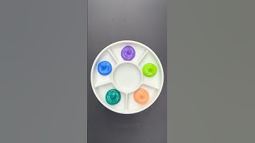 Guess the mixed color of Squid Game #satisfying #colormixing #squidgame