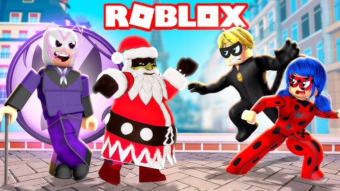 NOVO JOGO DE MIRACULOUS NO ROBLOX COM *TUDO* GRÁTIS - (UPDATE!) Miraculous  Ladybug and Cat Noir 