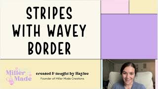 How to Make a Striped Border with Negative Space in Canva | Banner Design Tutorial