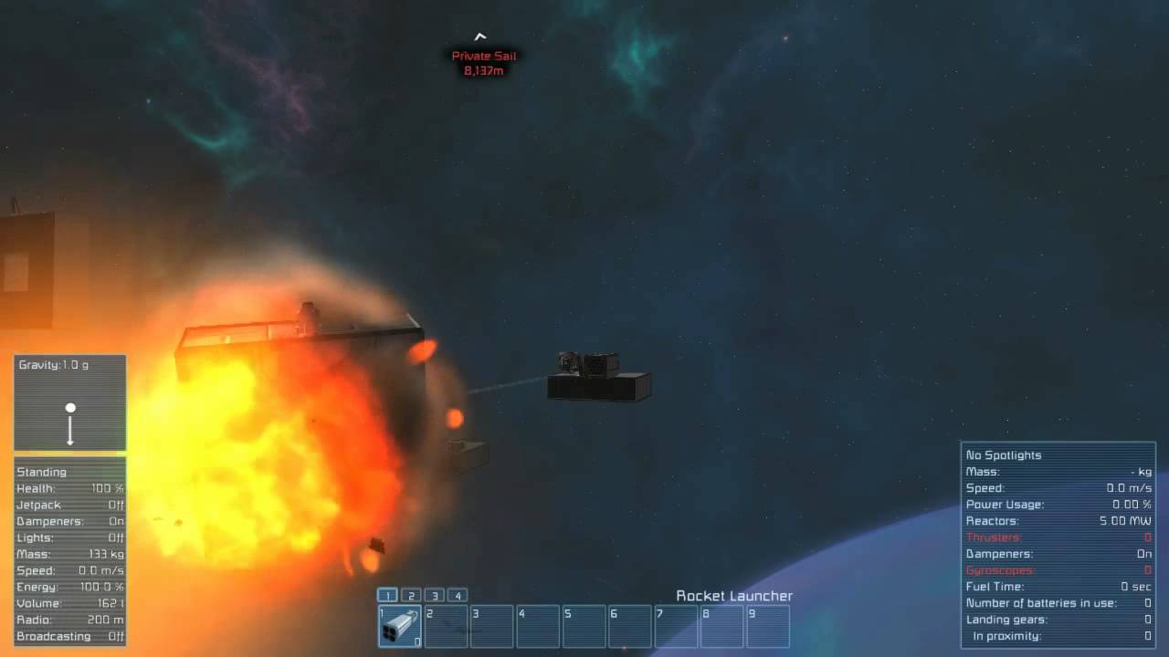 Space Engineers - Testing basic armor theory - YouTube