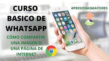 Como faço para mandar uma foto da internet para WhatsApp?