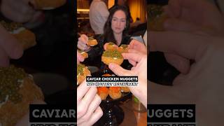 Caviar Nuggets! Hottest Restaurant in NYC! #shorts #koreanfood #nyc