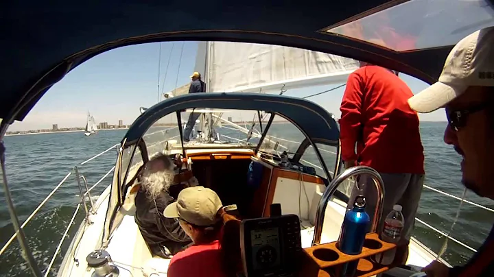 One of our first beer can races on Summerwine