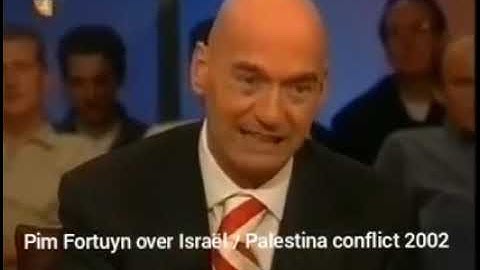 Pim Fortuyn over het Israël - Palestina conflict.