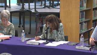 BoE Meeting @ EHS 8/26/2026