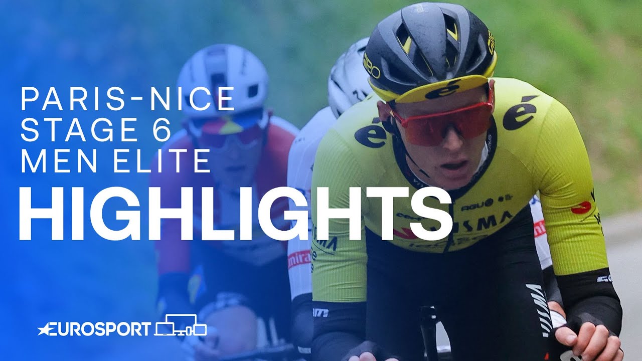 PULSATING VICTORY 🔥 | Paris-Nice 2024 Stage 6 Highlights | Eurosport Cycling