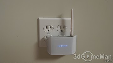 #1434 - Amped Wireless REC10 Compact Wi-Fi Range Extender Video Review