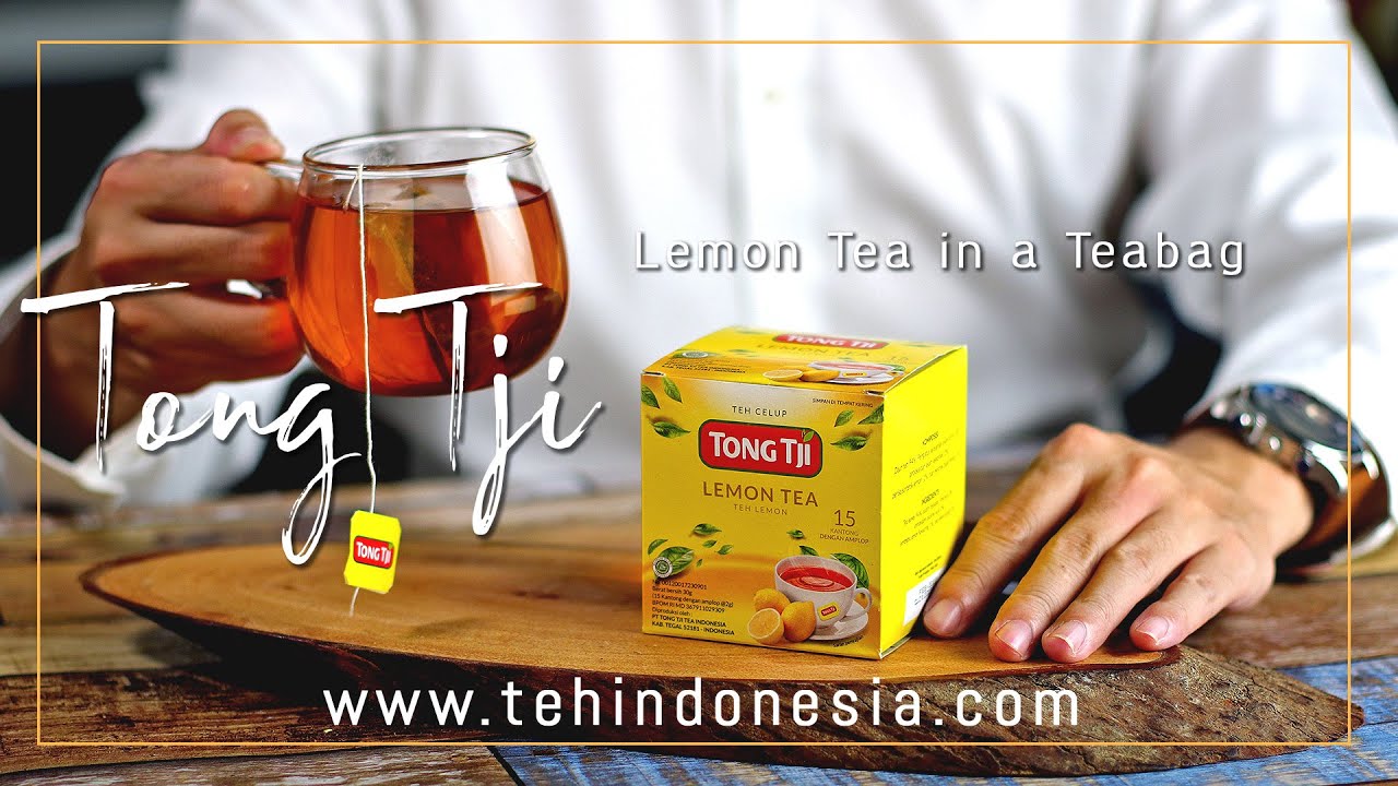 Teh Tong Tji Teh Celup Lemon Tea - Premium Envelope Teabag Indonesian ...