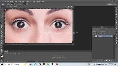 How to remove red eye color using adobe Photoshop