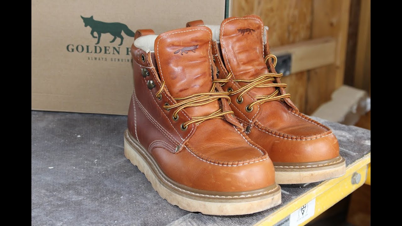 golden fox steel toe boots
