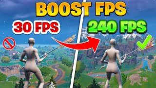 The *BEST* 3 Methods To Boost FPS In Fortnite